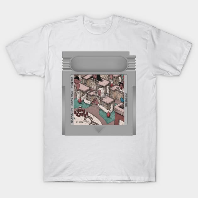 Brick Body Kid Game Cartridge T-Shirt by PopCarts